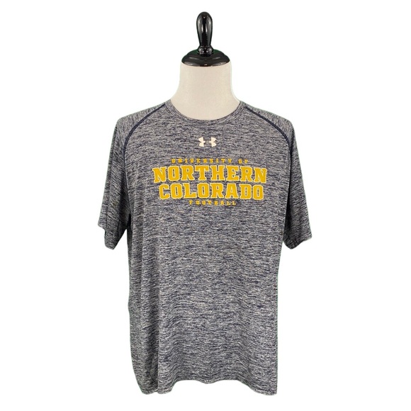 Under Armour U of North Colorado Gray Football Tee